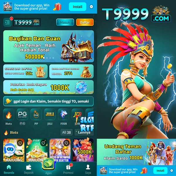 T9999 Bonus Member Baru 100%